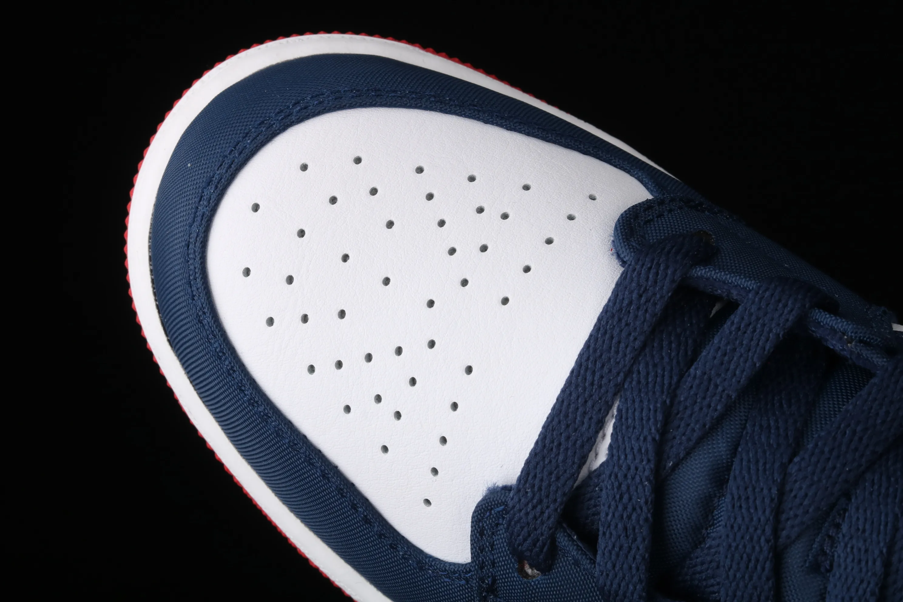 All categories Air Jordan Jordan series basketball shoes Air Jordan 1 Mid G version pure original Air Jordan 1 Mid GS AJ1 Joe 1 Captain America China basketball shoes BQ6931-104